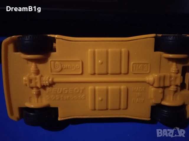 Ретро Bburago 1/43 – Mercedes 190E & Peugeot 205 Turbo 16 (Made in Italy), снимка 6 - Коли, камиони, мотори, писти - 54323516