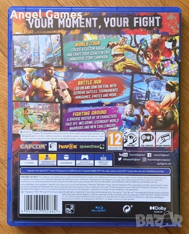 ЗА ДВАМА! Street Fighter 6 PS4 Playstation 4 Плейстейшън 5 диск игра, снимка 2 - Игри за PlayStation - 54531985