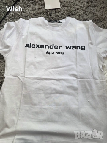 Alexander Wang тениска С размер, снимка 4 - Тениски - 54330619