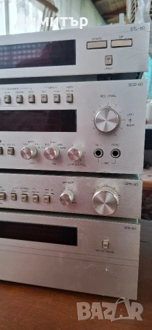 Рядък японски Hi-Fi сет Cybernet (Kyocera) 80-та серия, снимка 3 - Аудиосистеми - 54760203