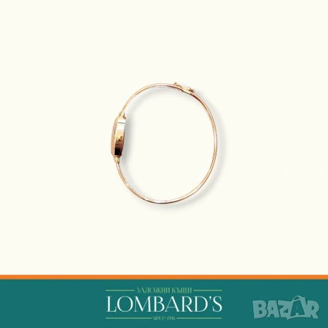 Часовник GENEVE Italy quartz 14K Gold, N: 35216, снимка 3 - Дамски - 54958627