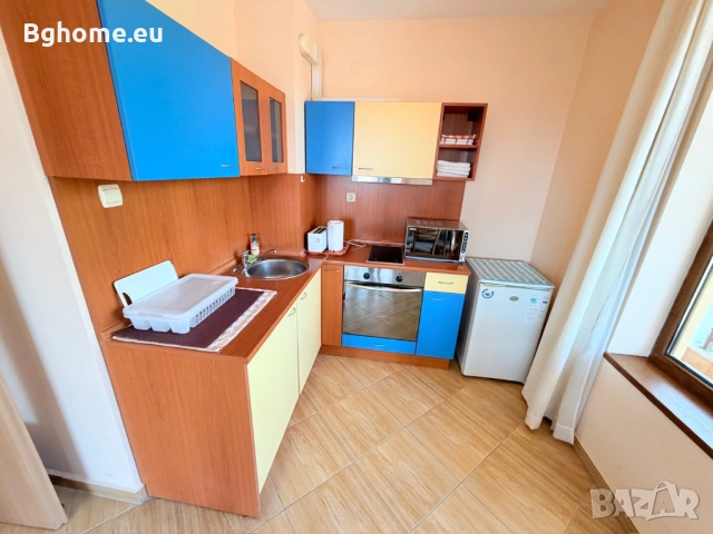 Двустаен апартамент с паркомясто за продажба в Слънчев бряг, снимка 12 - Апартаменти - 54748561