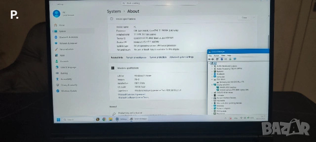 Голям Геймърски лаптоп 17.3 инча 2к резолюция 165hz I7-13620H с RTX 4060 32GB Ram и 1TB m.2 Samsung , снимка 4 - Лаптопи за игри - 54129557