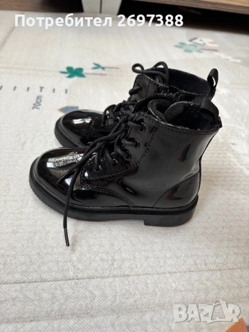 Детски лачени боти h&m