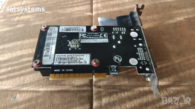 Видео карта NVidia GeForce Palit GT710 HDMI 2048MB GDDR3 64bit PCI-E, снимка 7 - Видеокарти - 54017688