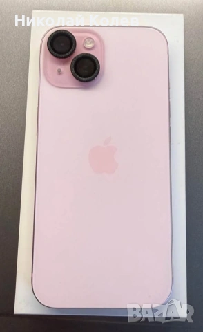 IPhone 15/5G/8/128GB/84%Капацитет Като Нов , снимка 2 - Apple iPhone - 54797542