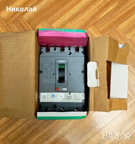 Автоматичен прекъсвач Schneider 70-100A Шнайдер, снимка 3 - Други машини и части - 55331939