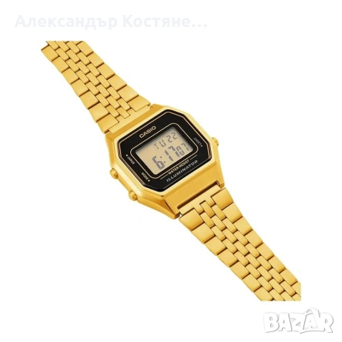 Нов часовник Casio LA680WEGA-1ER - гаранция, снимка 3 - Дамски - 55213769