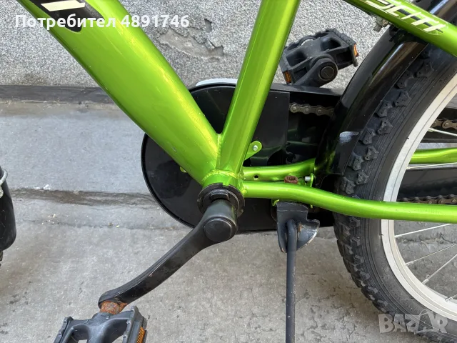 Детски велосипед Passati Ninja 20” – алуминиеви капли, калници, стойка, снимка 6 - Велосипеди - 55500187