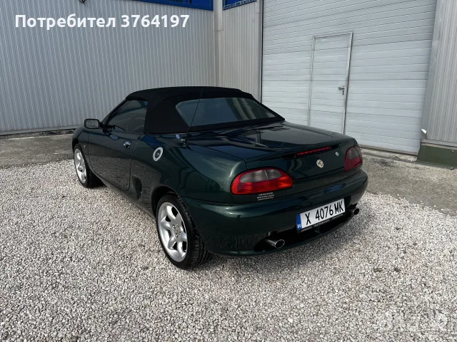 Mg Mgf 1.8VVC 142 кс, снимка 7 - Автомобили и джипове - 55346404