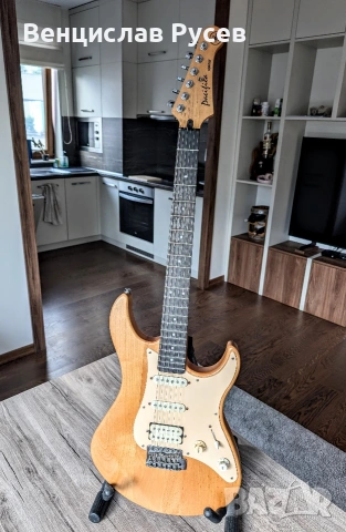 Yamaha Pacifica 112 Yellow Natural Satin, 1995, Taiwan