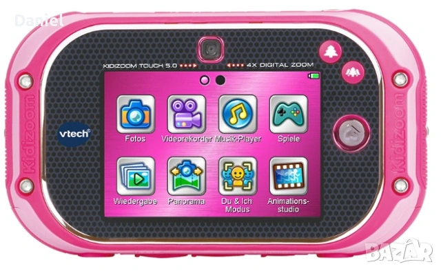 Детски Цифров Фотоапарат VTech Kidizoom Touch 5, снимка 5 - Електрически играчки - 54869021