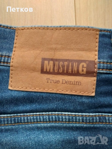 Мъжки дънкови шорти MUSTANG, снимка 4 - Къси панталони - 54669438