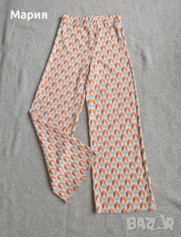 Pull&Bear широк панталон с принт