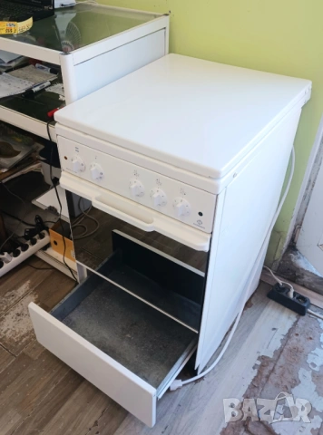 Печка с обикновенни котлони KERAMIK - 50 см, снимка 4 - Печки, фурни - 54863502