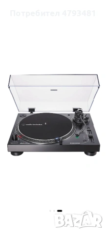 Грамофон Audio-Technica, AT-LP120XBT-USB, Черен