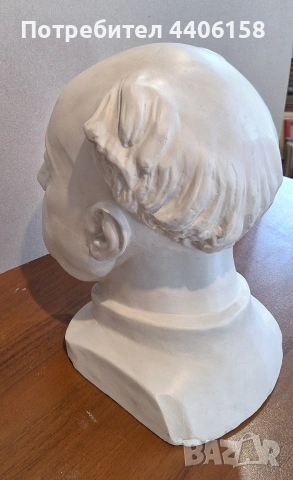 гипсова глава, снимка 9 - Статуетки - 54331860