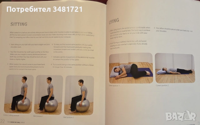 The Exercise Ball Bible, снимка 11 - Здраве, медицина и спорт - 55065720