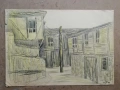 Васил Стоилов,рисунка с молив,графика,стара картина, снимка 4