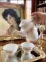 Чайник Стар порцелан , снимка 3