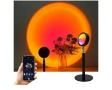 GY Bluetooth Mesh прожекционна лампа Sunset с музикална синхронизация, 360° промяна на цвета, снимка 1