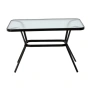 Елегантна правоъгълна маса – стъклен плот, модерен и устойчив дизайн, снимка 4