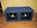 СУББУФЕР / БАС КАСА  CRUNCH USA DU 12 BP 2x4ohms / 2x600W max , снимка 1