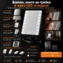 Настолно огледало с лед осветление LED стойка за гримиране грим тоалетка баня ново луксозно, снимка 8