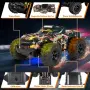 Кола с дистанционно управление - 1:18 Високоскоростна LED светлина 25 км/ч RC кола , снимка 5