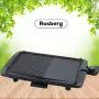 Скара Rosberg, 1500W, бр. 1 36x26см. плоча с 2 зони на печене, Незалепващо покритие, Черен, 2 ГОДИНИ, снимка 6