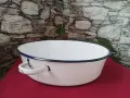 Голяма емайлирана тава с улей , снимка 4