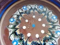 Стара българска керамична чиния сувенир, снимка 2