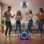 Караоке тонколона с Bluetooth, дистанционно управление и 2 безжични микрофона, снимка 4