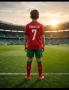 RONALDO 7 детско юношески футболни екипи Португалия 2026-27 година , снимка 6