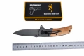 Сгъваем нож Browning 354 за туризъм, къмпинг, лов и риболов, снимка 4