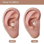 IFECCO мини Bluettooth слушалки за спорт или сън, снимка 7