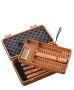 Преносим хумидор за 10 пури с хигрометър – водоустойчив Travel Humidor, снимка 2