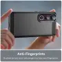 Калъф за vivo V50 Lite 4G / 5G – Карбонов текстура, Четкан, TPU, Издигнати ръбове, 3 цвята, снимка 6