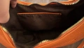Оригинална оранжева чанта Pierre Cardin, снимка 5