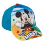 Бебешка шапка за момче синя с Mickey лятна_1248850, снимка 1