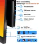 Преносим монитор Ingnok 15.6" FHD 1080P и интелигентен калъф за монитор, снимка 4