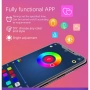 RGB LED лента 10м с USB, Bluetooth и музикален сензор – за телевизор и интериорно осветление 10129, снимка 8