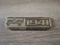 бронзова метална емблема 1941 за Jeep, снимка 1