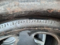 тенекиени джанти с гуми зимни за фият, 15цола , снимка 12