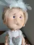 Декоративна ръчно изработена кукла - Благотворителна кауза, снимка 2