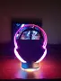 Геймърски без жични слушалки RGB светлини, снимка 3