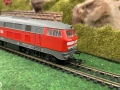 Локомотив дизелов Пико BR218 Н0 1:87 влак ЖП модел, снимка 4
