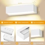 Стенна лампа Cwycfw 36 W LED, снимка 3
