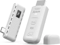 Alxum USB-C безжичен HDMI предавател и приемник, комплект 2 в 1: Plug & Play и AirPlay/Miracast , снимка 1