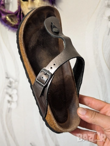 Birkenstock  чехли Gizeh Bs 1005301 номер 40, снимка 3 - Мъжки чехли - 55093784